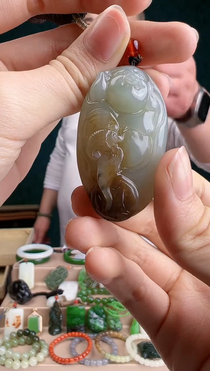【闪购商品】和田玉颈饰未镶嵌ZZ 拍一发一 多样性发货