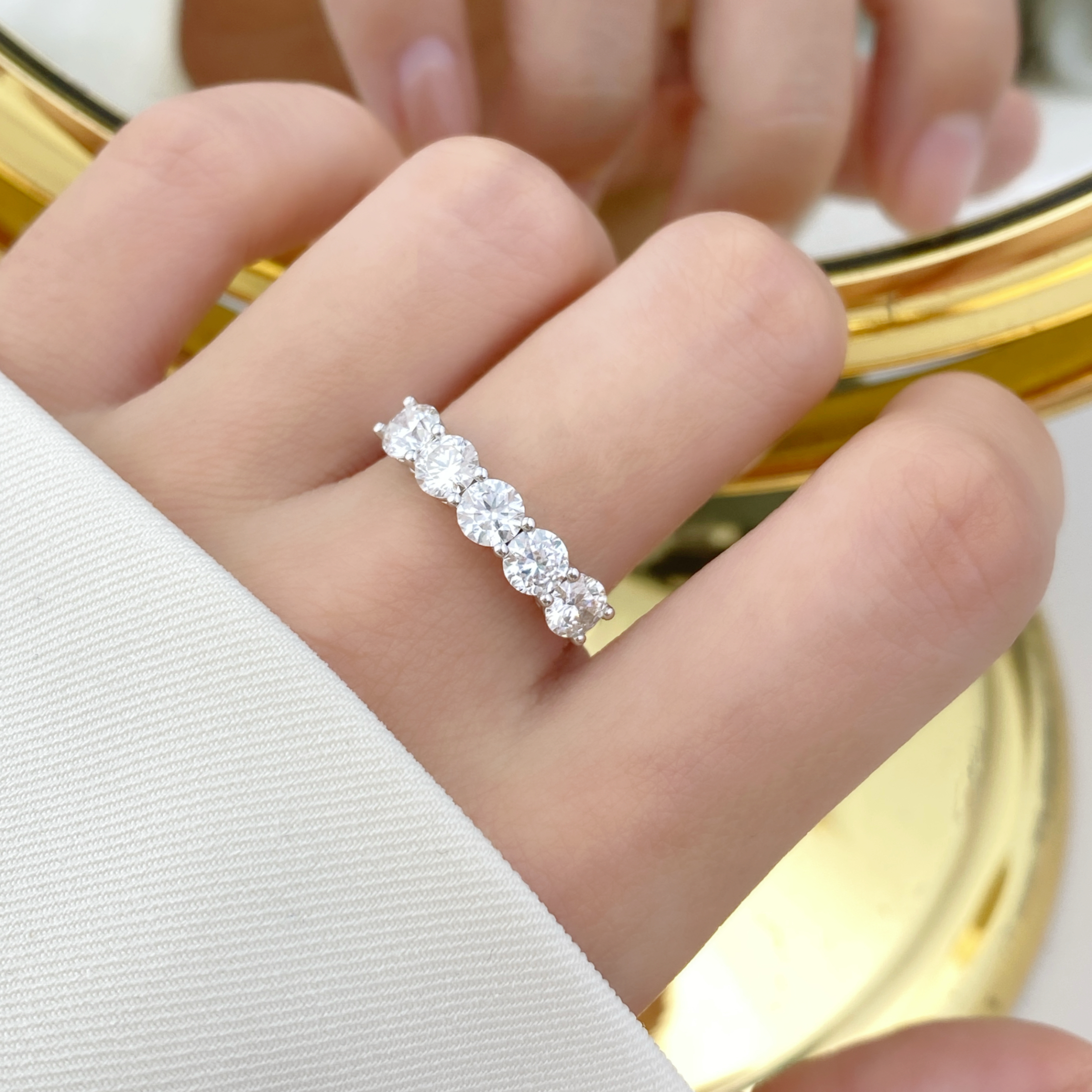 【六言高定】O230 2克拉 yd【五公主】重金排戒 多样性发一个A