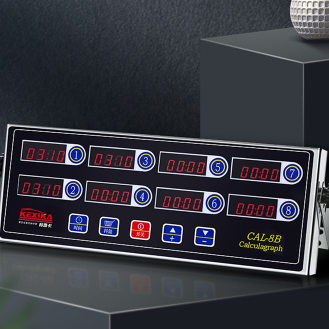 商用八通道计时器厨房提醒器烘焙倒时器定时器汉堡炸鸡店设备防水