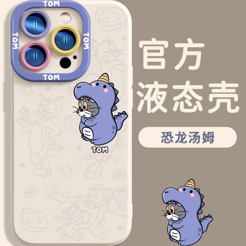 杰瑞iPhone15promax手机壳苹果14硅胶13防摔12卡通11汤姆XS可爱8P