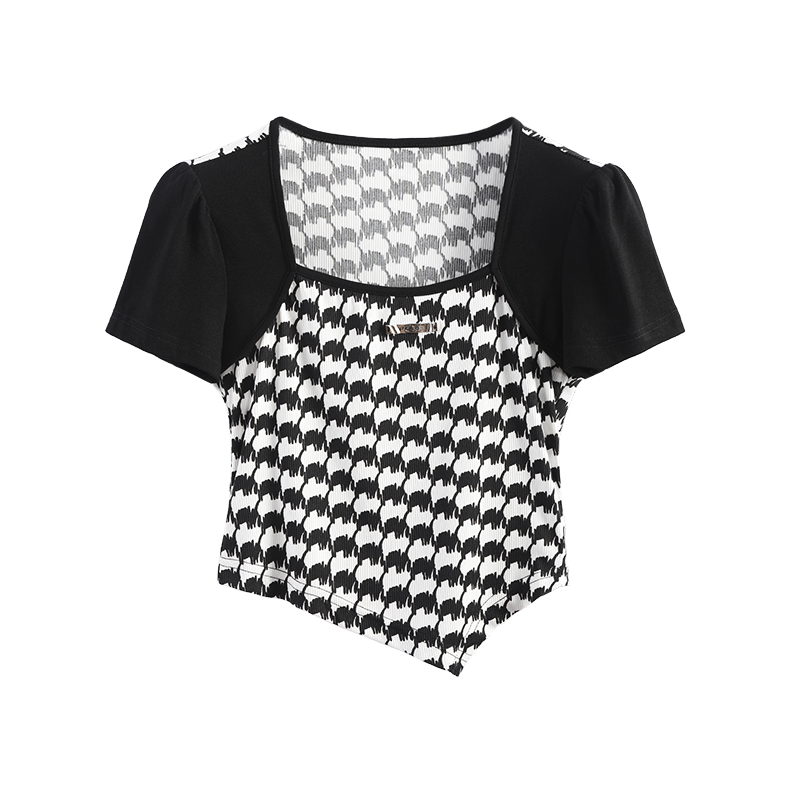 T132013 夏季时尚菠萝短袖T恤