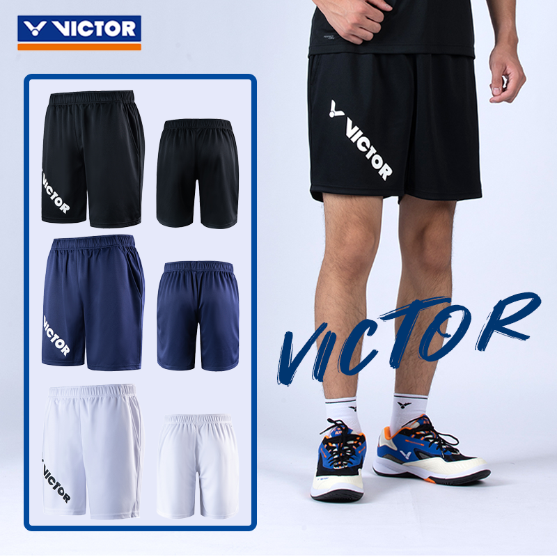 VICTOR/威克多R-20201速干短裤男款羽毛球运动短裤宽松速干透气