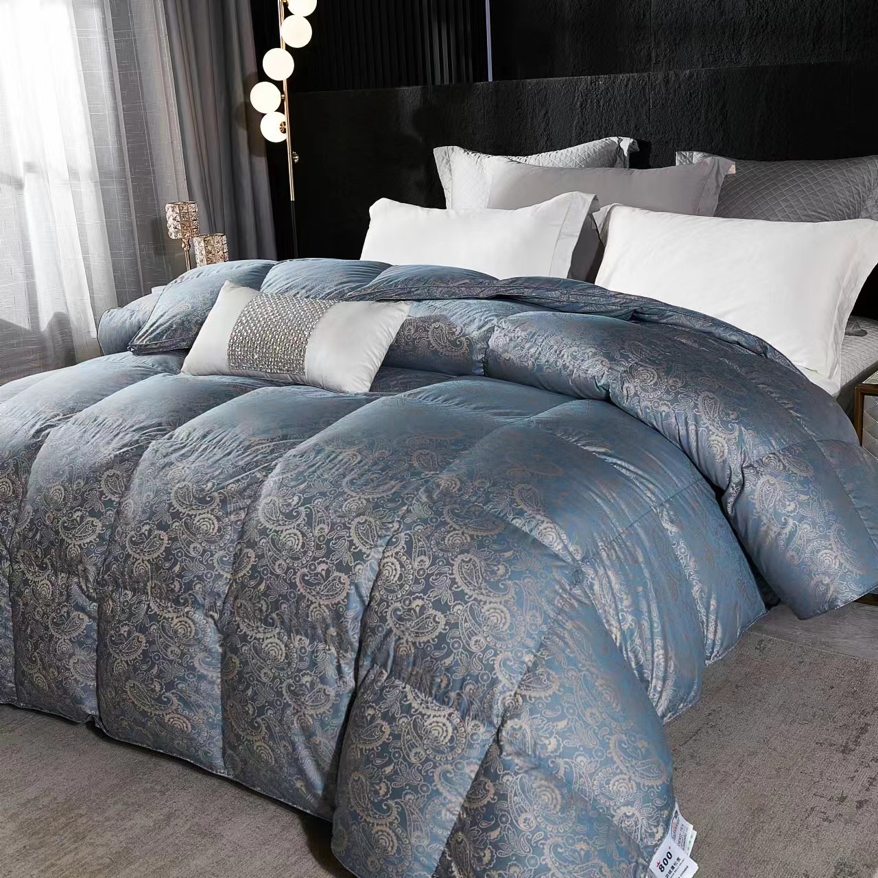 【进口高精密】婚庆羽绒被冬被