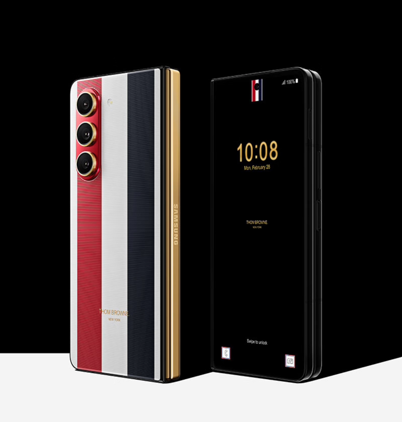 准新品 Samsung/三星 三星Z Fold5 TB 联名版5G折叠屏手机