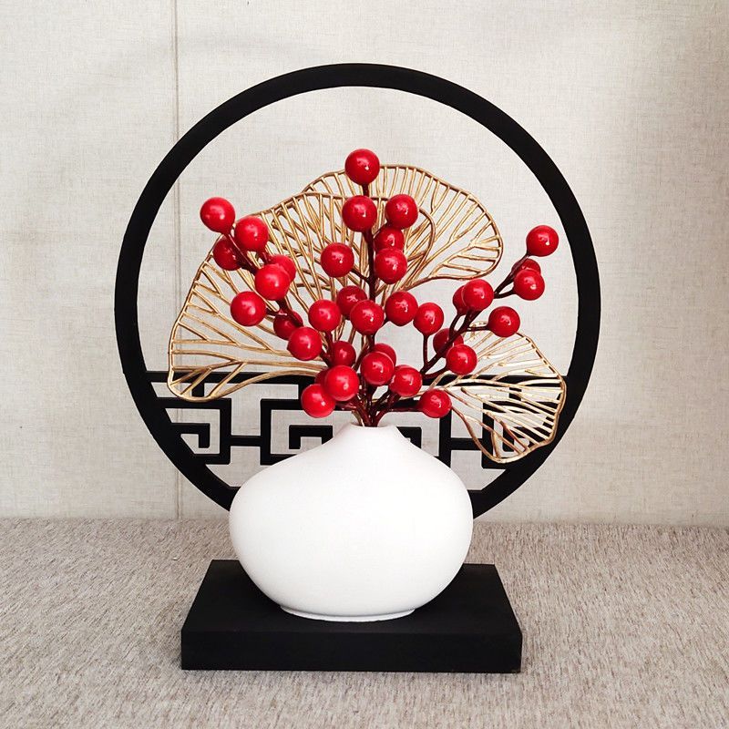 禅意摆设中国风中式屏风家居摆件创意简约高档轻奢新中式