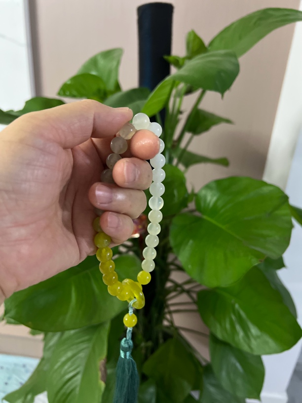 岫玉手持也可做车挂