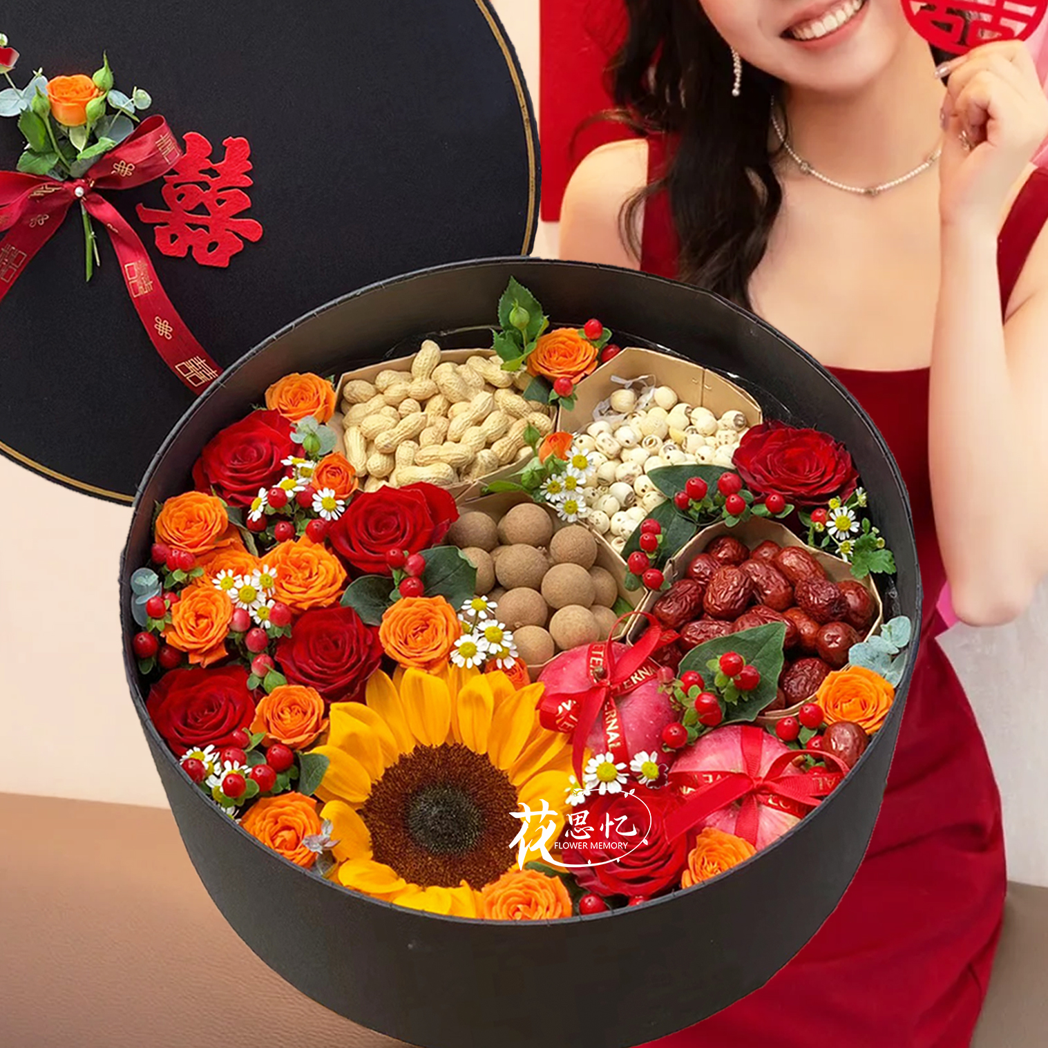 婚礼季❤喜结良缘『高档花束礼盒鲜花』订婚·婚礼季拍照仪式感送朋友家人高档鲜花小时达同城配送