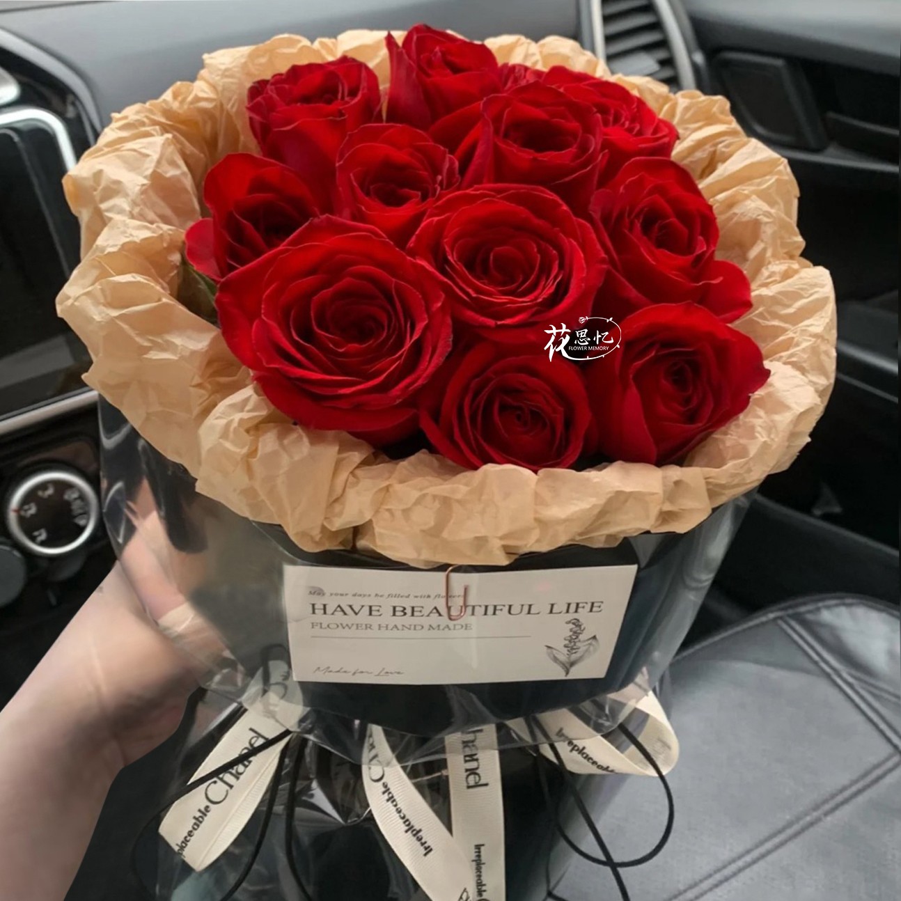浪漫爱情『11朵红玫瑰花束』告白鲜花女友送老婆爱人恋人生日礼物·同城鲜花配送上门ZB