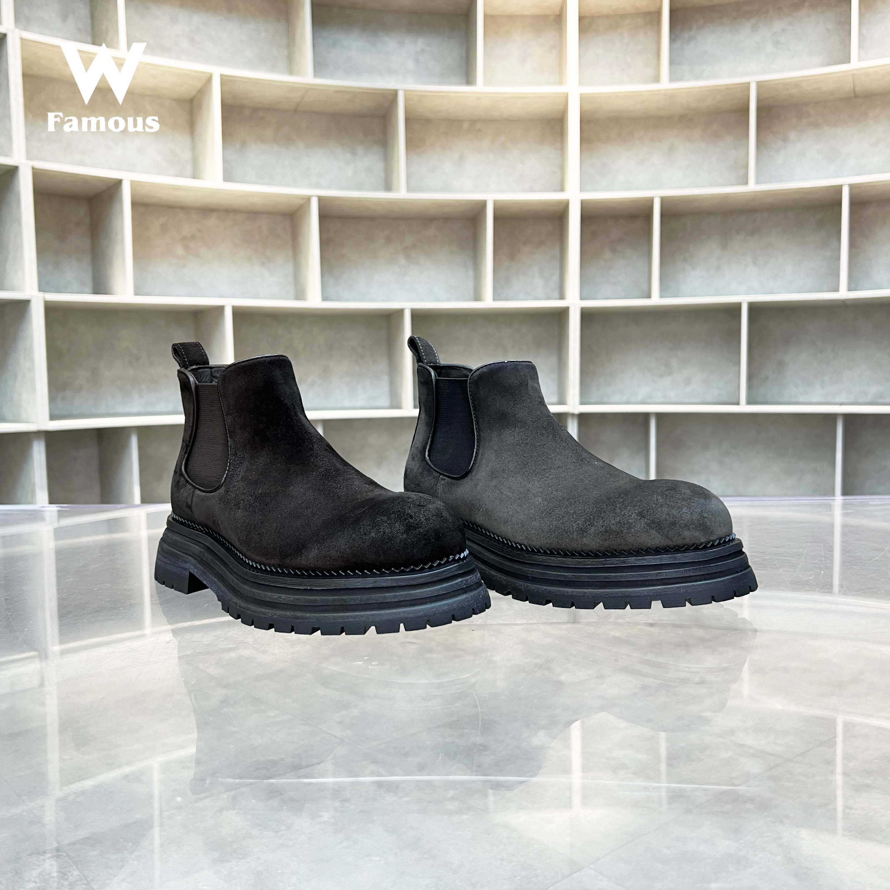 【冬款上新】3058 - R55- 真皮大底/牛里牛垫/高端品类/中筒靴