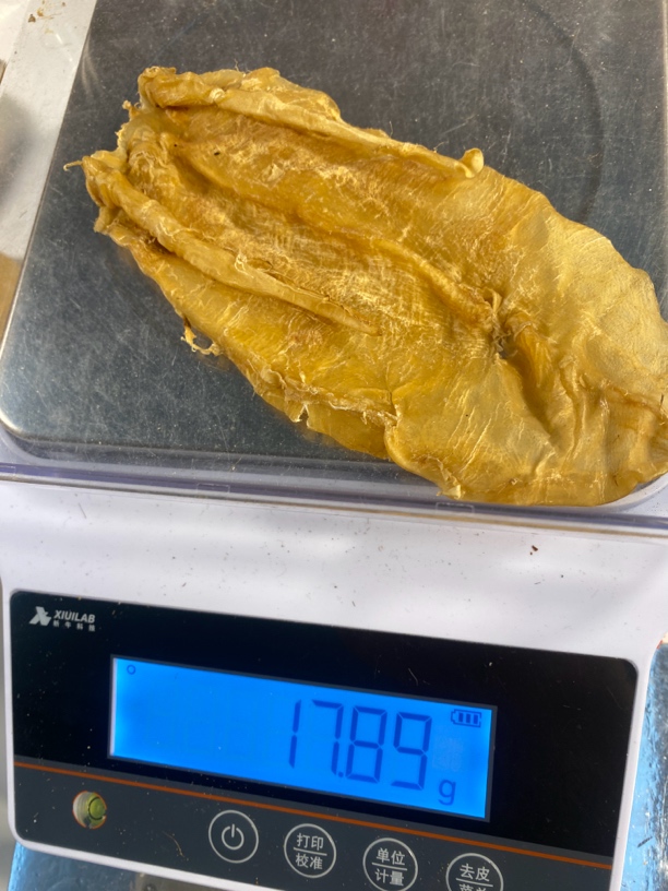 本港赤嘴鱼胶临时散称1 g一500 g鱼胶广东汕头