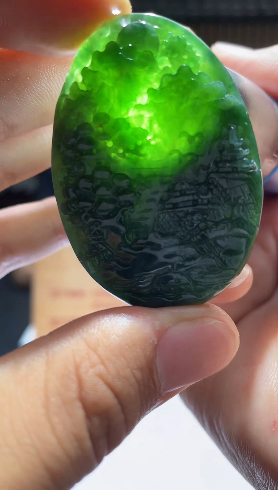 【闪购商品】定制翡翠未镶嵌11-毛货挂件需要抛光