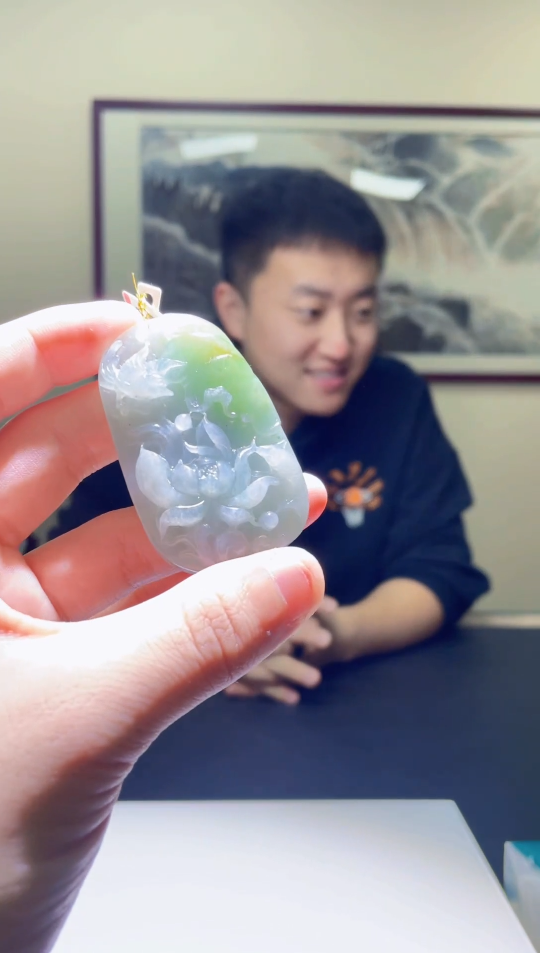 【闪购商品】翡翠颈饰未镶嵌39-挂件