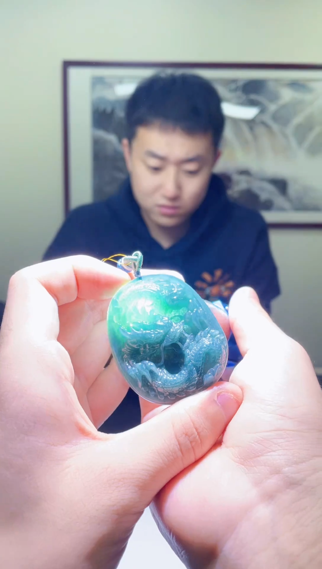 【闪购商品】翡翠颈饰未镶嵌32-挂件