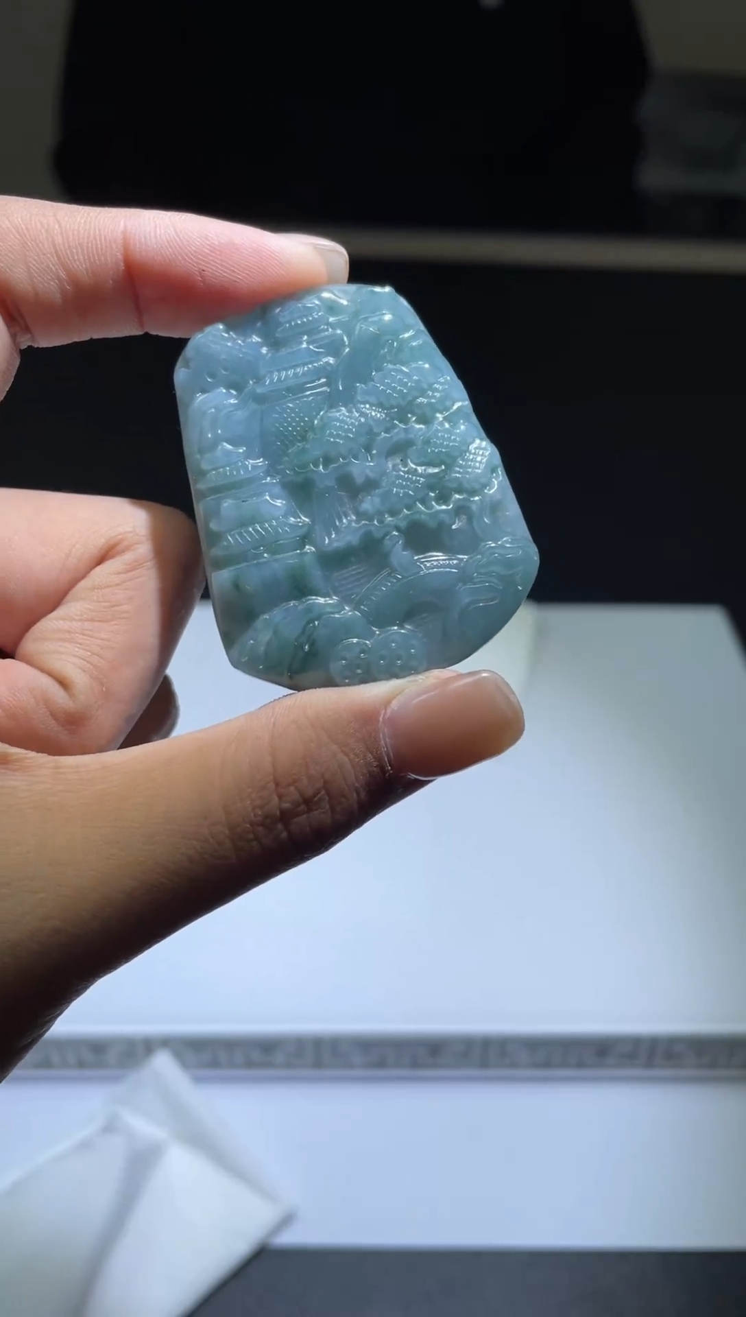 【闪购商品】翡翠颈饰未镶嵌35-挂件