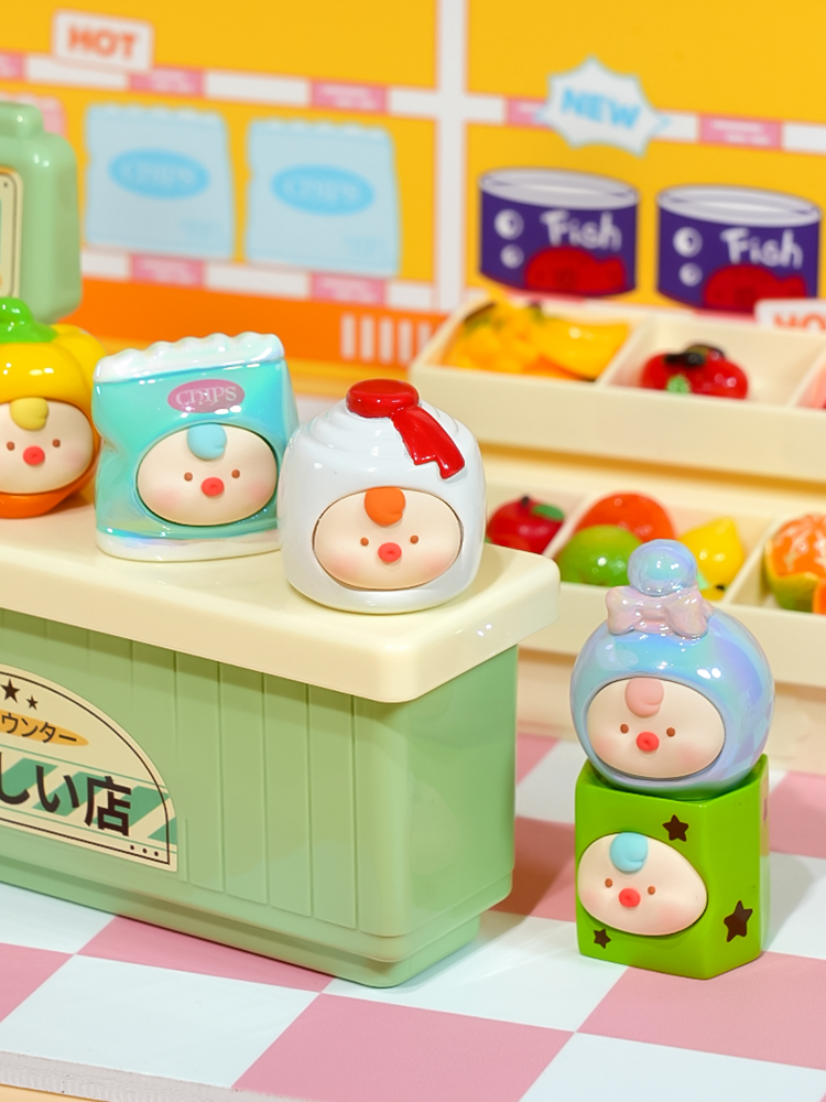 【拆盒】择良所-嘟嘟超市盲袋系列-潮玩玩具摆件盲袋