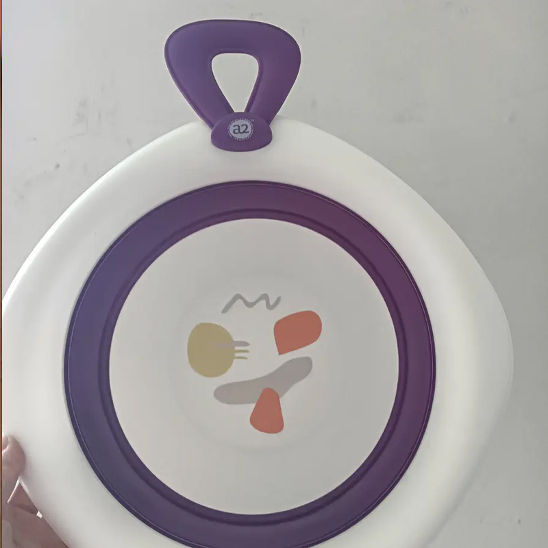 【L】儿童可折叠洗脸盆可悬挂