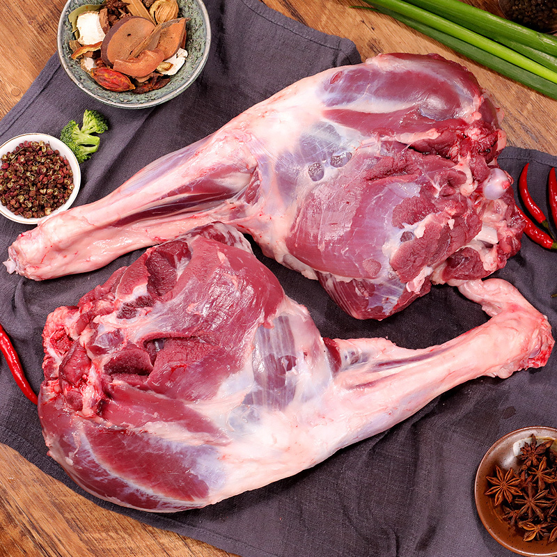 小羊羔后腿直播间选拍品