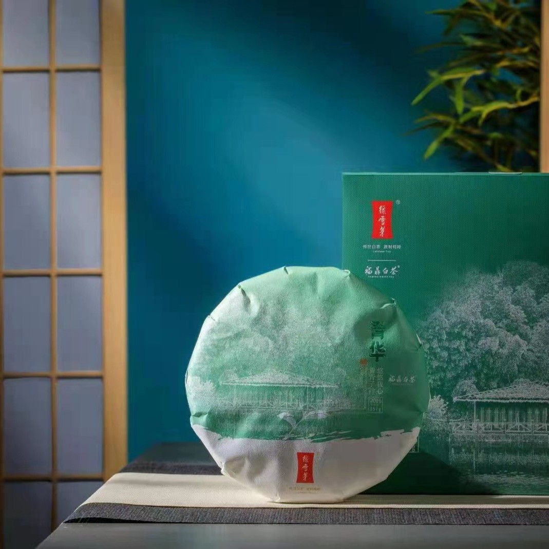 绿雪芽绿雪芽青华2016年牡丹寿眉拼饼357g原值单饼