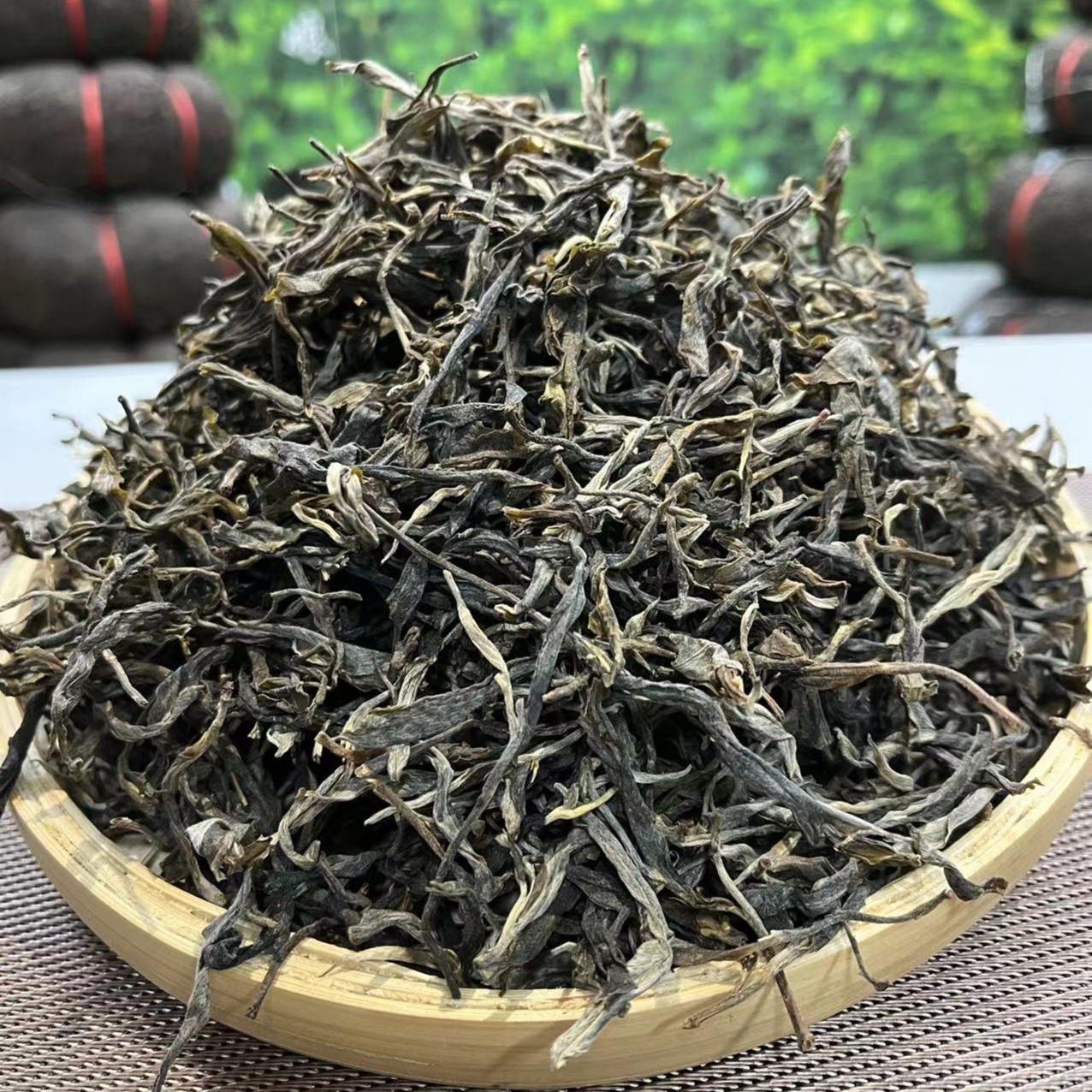 匠愿老班章2025头采羽毛种古树纯料生茶普洱茶散茶
