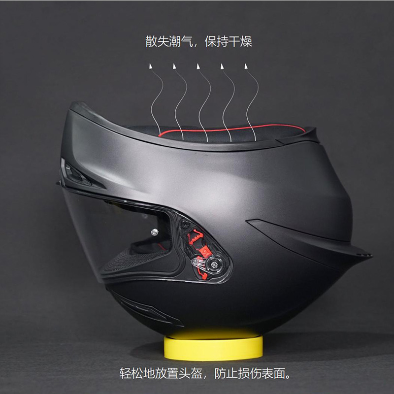 cc protectors摩托车头盔垫头盔放置支架支撑垫防刮垫子 柔软保护