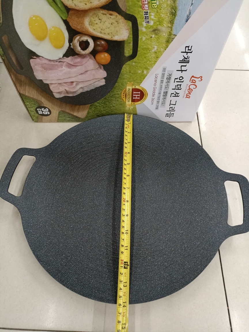 韩国原装正品多功能烤盘黑色家用烤肉韩式铁板烧圆形烧烤盘
