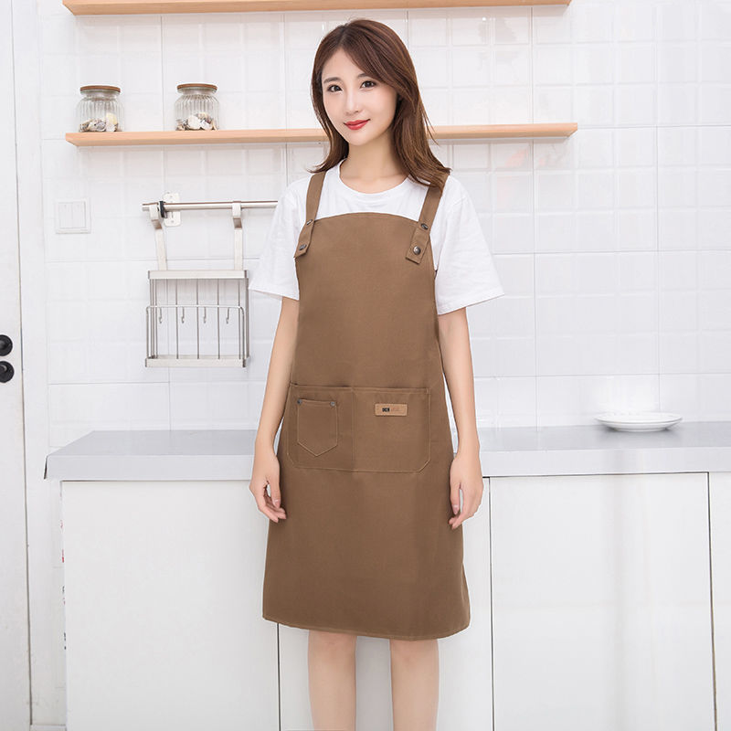 高大尚肩带可调围裙（可订制LOGO）