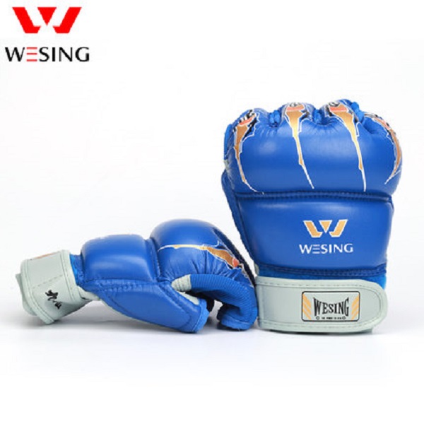 【半指拳套鹰爪】九日山MMA训练搏击手套健身沙袋拳套UFC分指手套