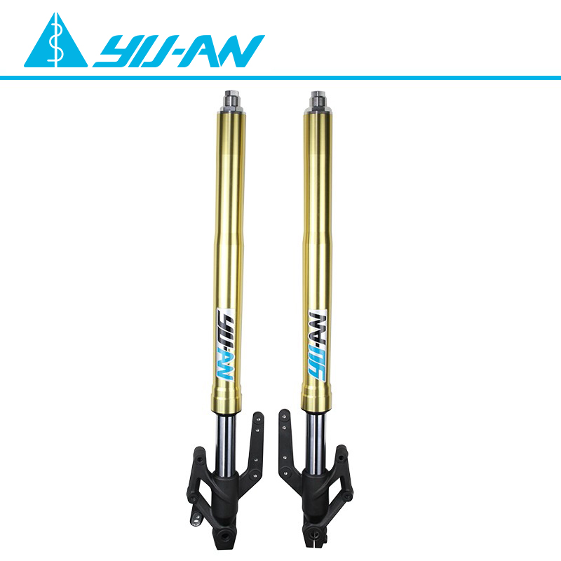 渝安减震无极300R改装前减震避震器机车预载阻尼全可调