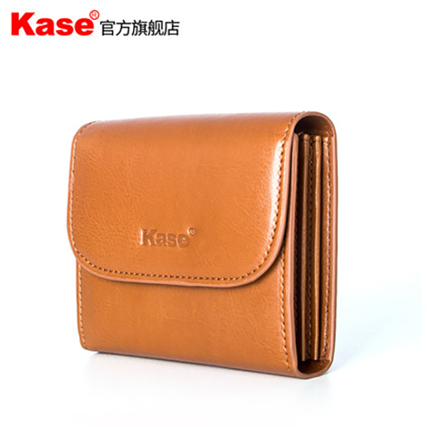 Kase卡色 滤镜收纳包五片装皮革包适用于圆形UV镜ND减光镜CPL通用