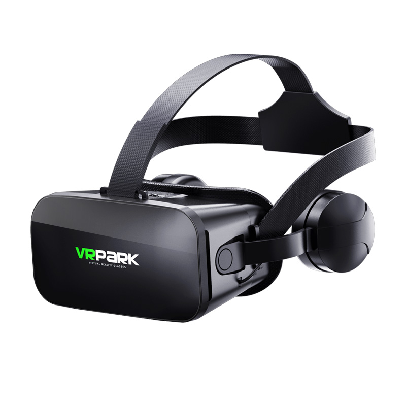 VRPARK新款VR眼镜3D虚拟现实头戴式耳机一体机3d游戏电影VR眼镜
