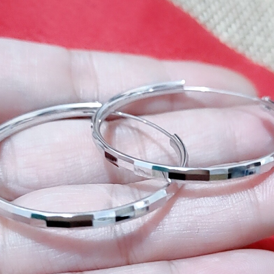 925银耳饰 【臻善缘】s925银耳圈 时尚气质款耳环 个性百搭耳饰