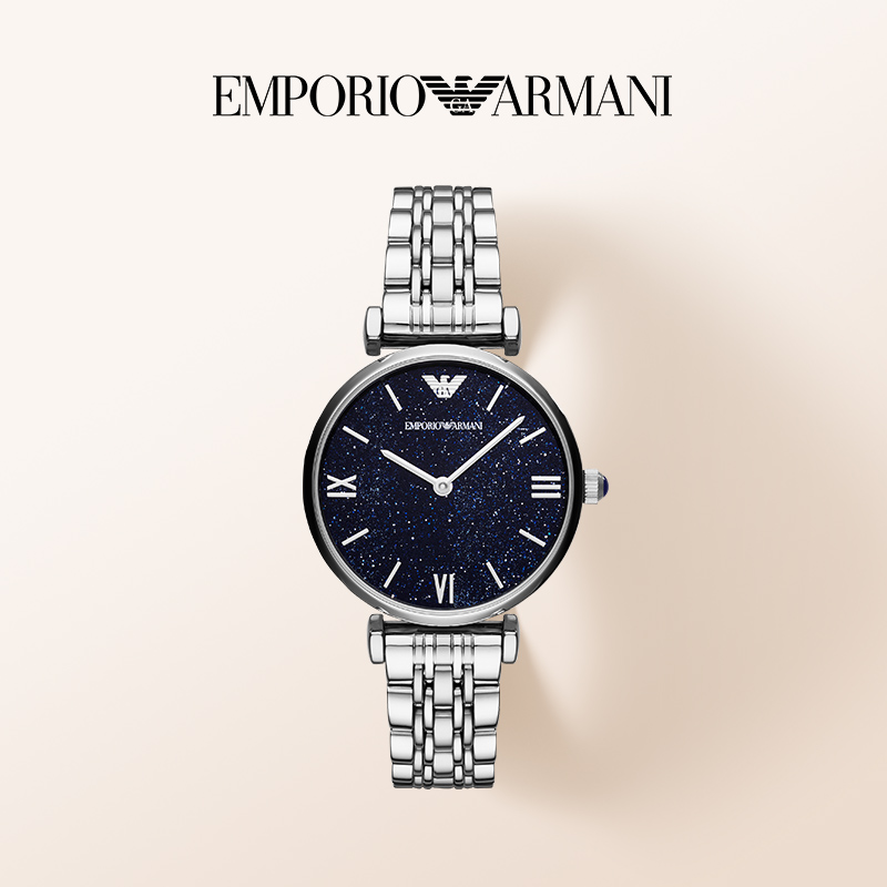 Emporio Armani/安普里奥·阿玛尼手表女爆款满天星石英表AR11091