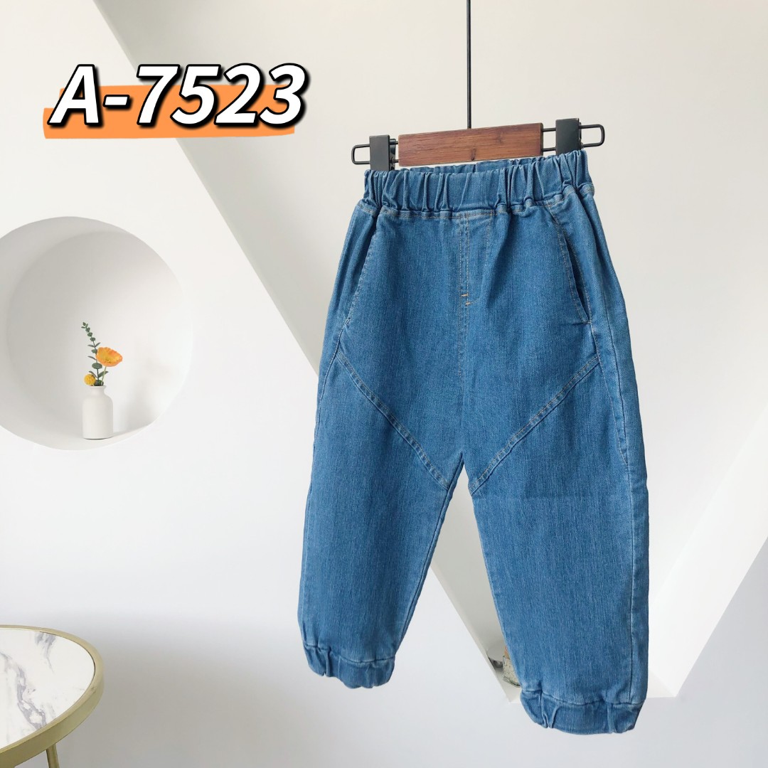 2022春季新款潮流儿童牛仔裤7523