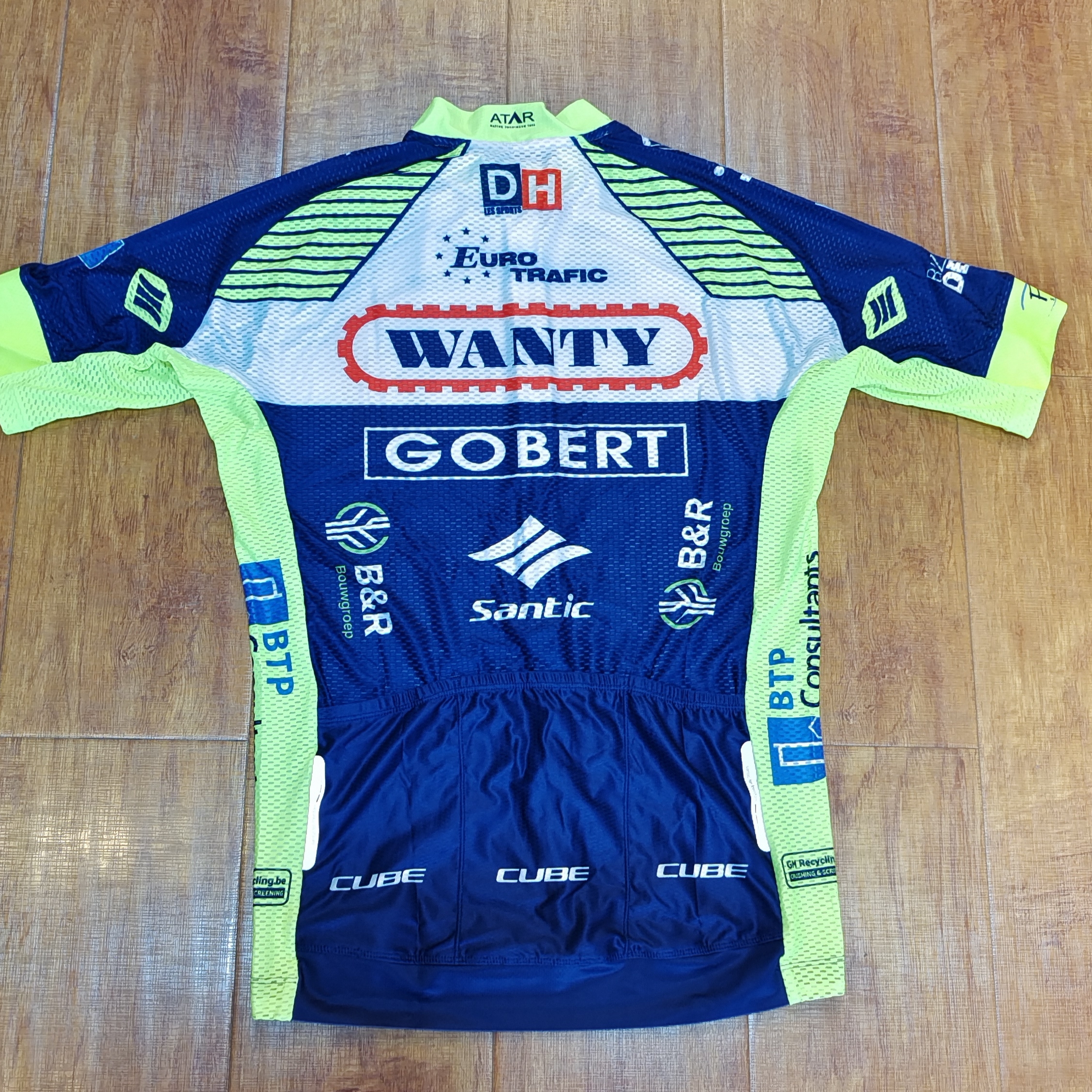 CUBE旺蒂车队版骑行服森地客定制款世巡赛队服