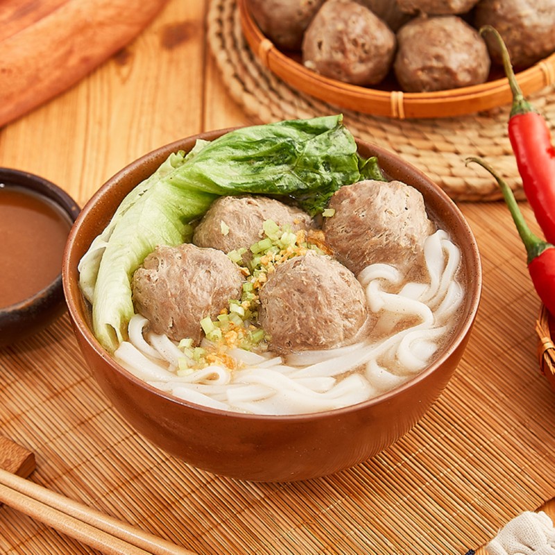 杏花吴记潮汕牛肉丸牛筋丸严选优质传统牛肉火锅新鲜食材菜品正宗