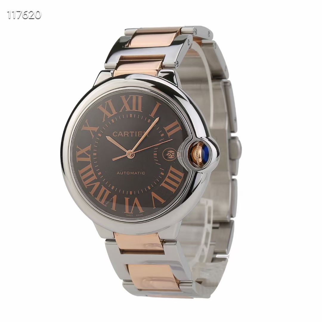 95新 Cartier/卡地亚 卡地亚蓝气球系列/单表/42mm/气质/时尚男士