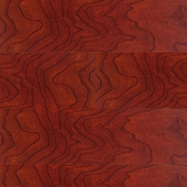 奔腾石墨烯电热地板-榆木酒红色