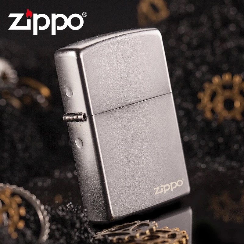 Zippo打火机205经典官方正版磨砂防风煤油送男友礼物MBJ1