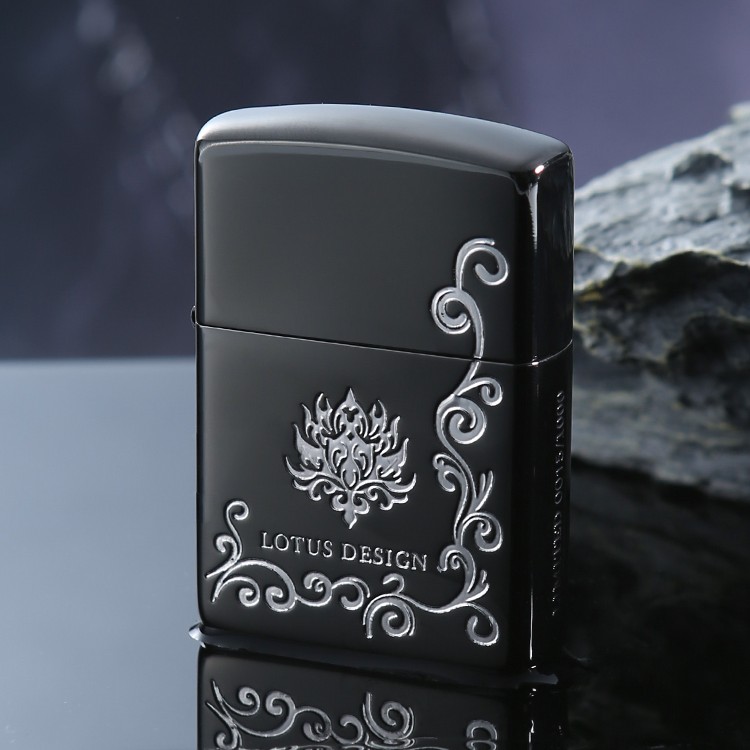 ZIPPO官网正版打火机 电镀 盛世莲花 盔甲机 芝宝防风DY9910TQ