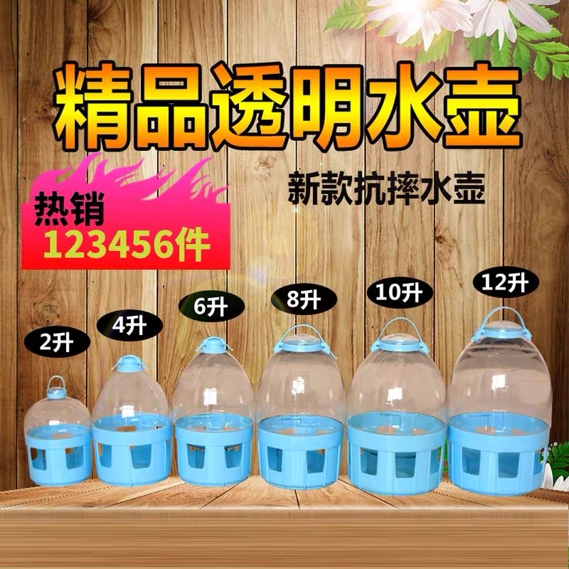 鸽子饮水器信鸽水壶信鸽用品鸽具赛鸽水壶鸽子用具鸟用水槽大口壶