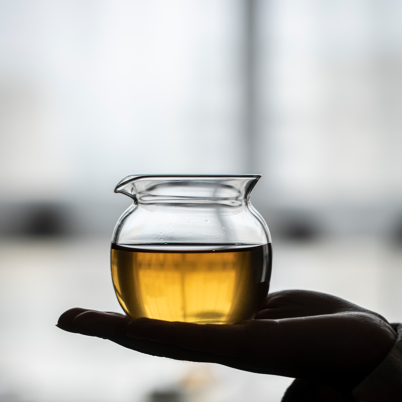 永利汇耐热普洱茶公道杯透明茶海分茶器匀杯公杯功夫茶具
