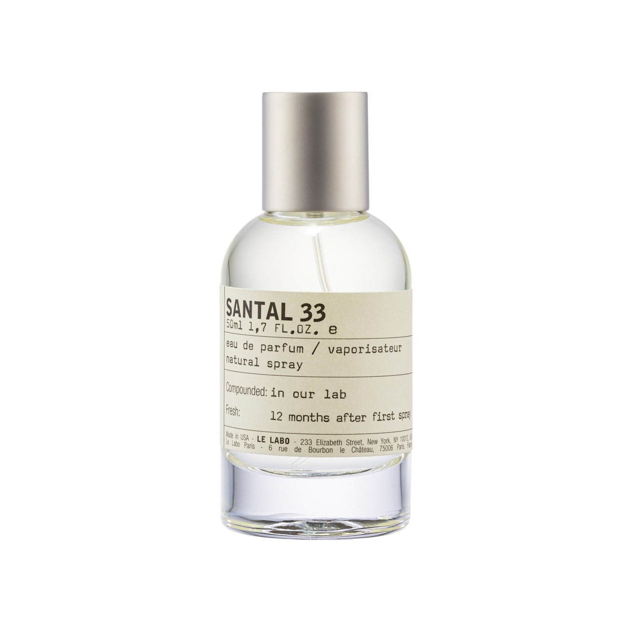 LE LABO/香水实验室檀香33 EDP 浓香水50ml_美妆- 大咖星选