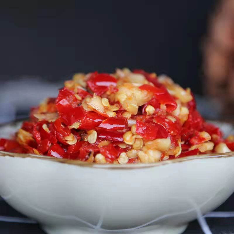 【香香】江西特产蒜香鲜辣酱香辣拌粉拌面下饭菜调味酱料201g*1瓶