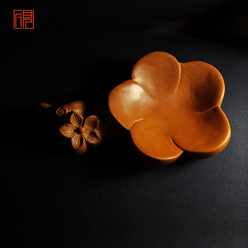 裴氏澄泥砚一枝独秀澄泥砚