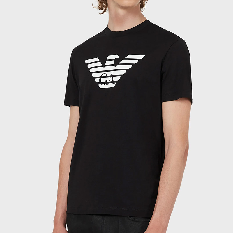 【清仓】Emporio Armani阿玛尼男款短袖夏季新款时尚舒适休闲T恤