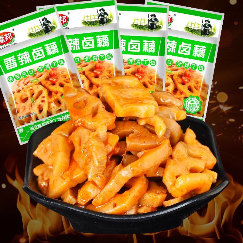 隆邦香辣藕片18g