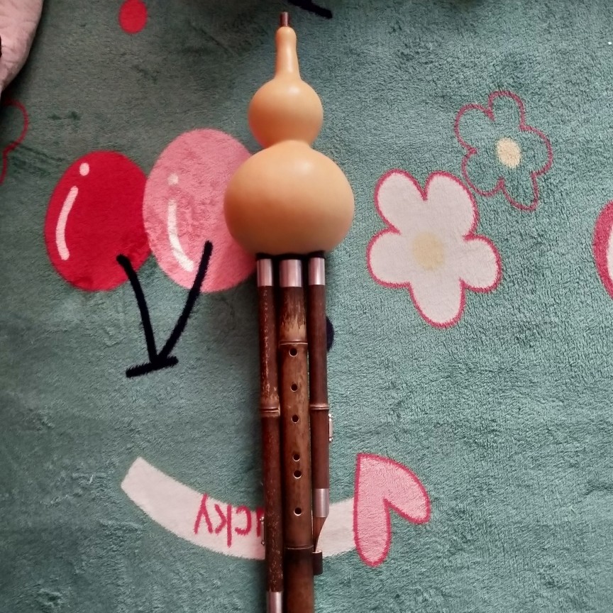 紫竹大D调葫芦丝