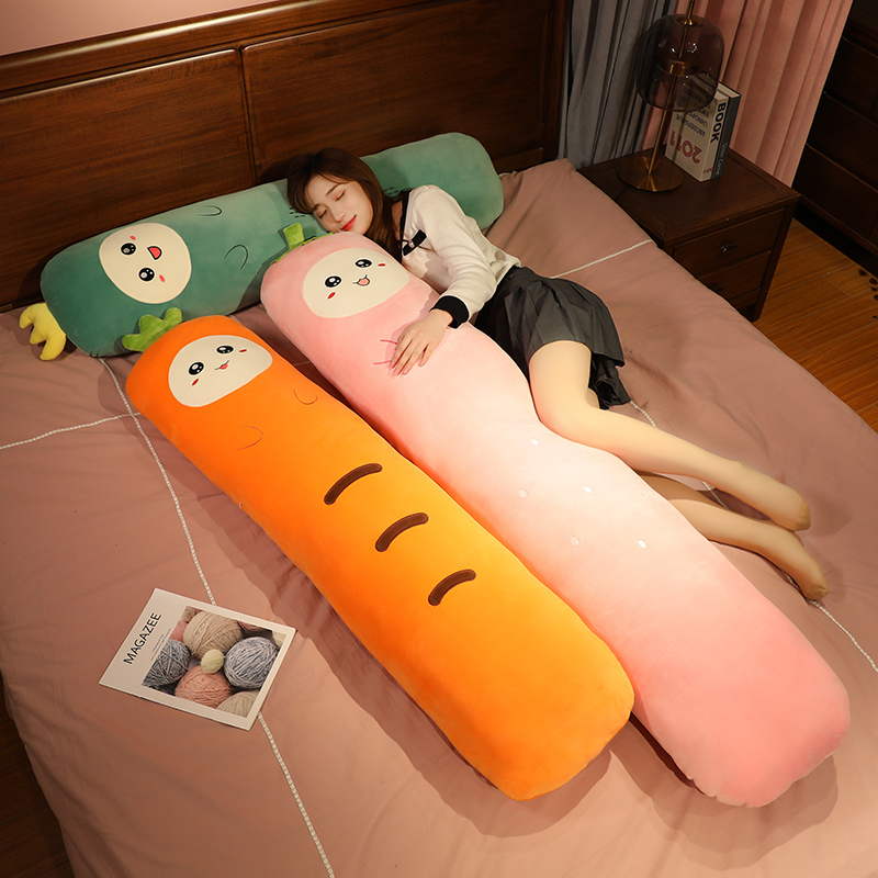 可爱水果毛绒玩具抱枕女生睡觉床上男生款娃娃玩偶超软可拆洗靠枕