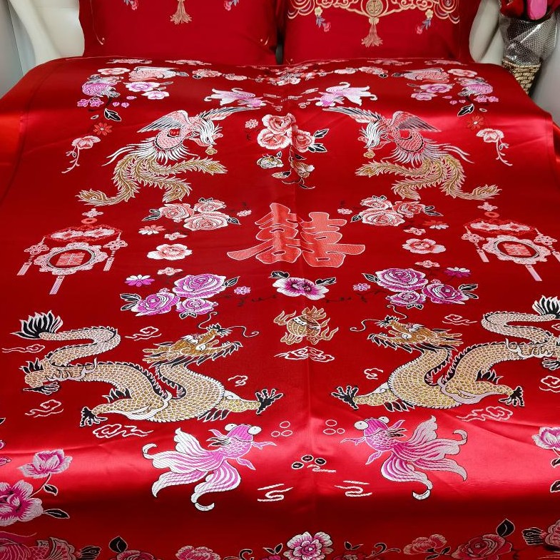 婚庆囍被1.6×2.1  4斤棉花