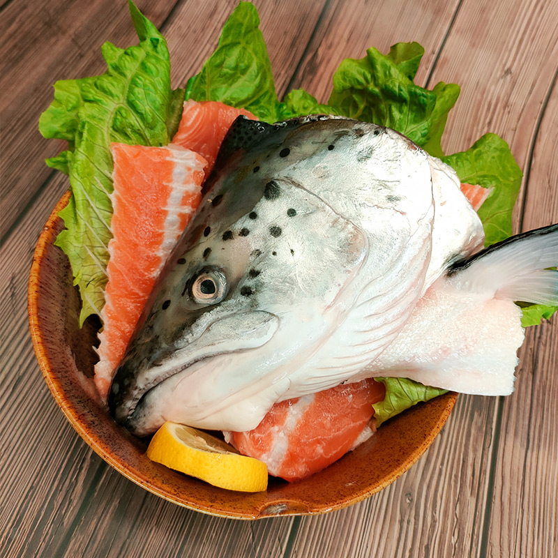 三文鱼 鱼头、鱼排（一套）营养食用新鲜鲜美鱼头鲜切